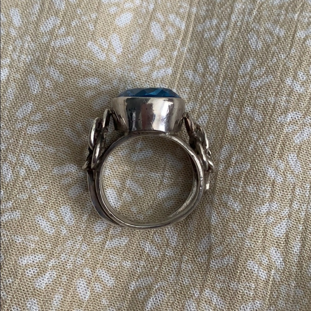 BLUE TOPAZ RING - Picture 2 of 5